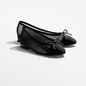 Chanel Mesh ballet flats